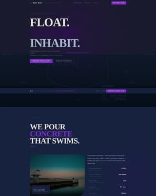 Tiny & Alternative Architecture Professional Website Template