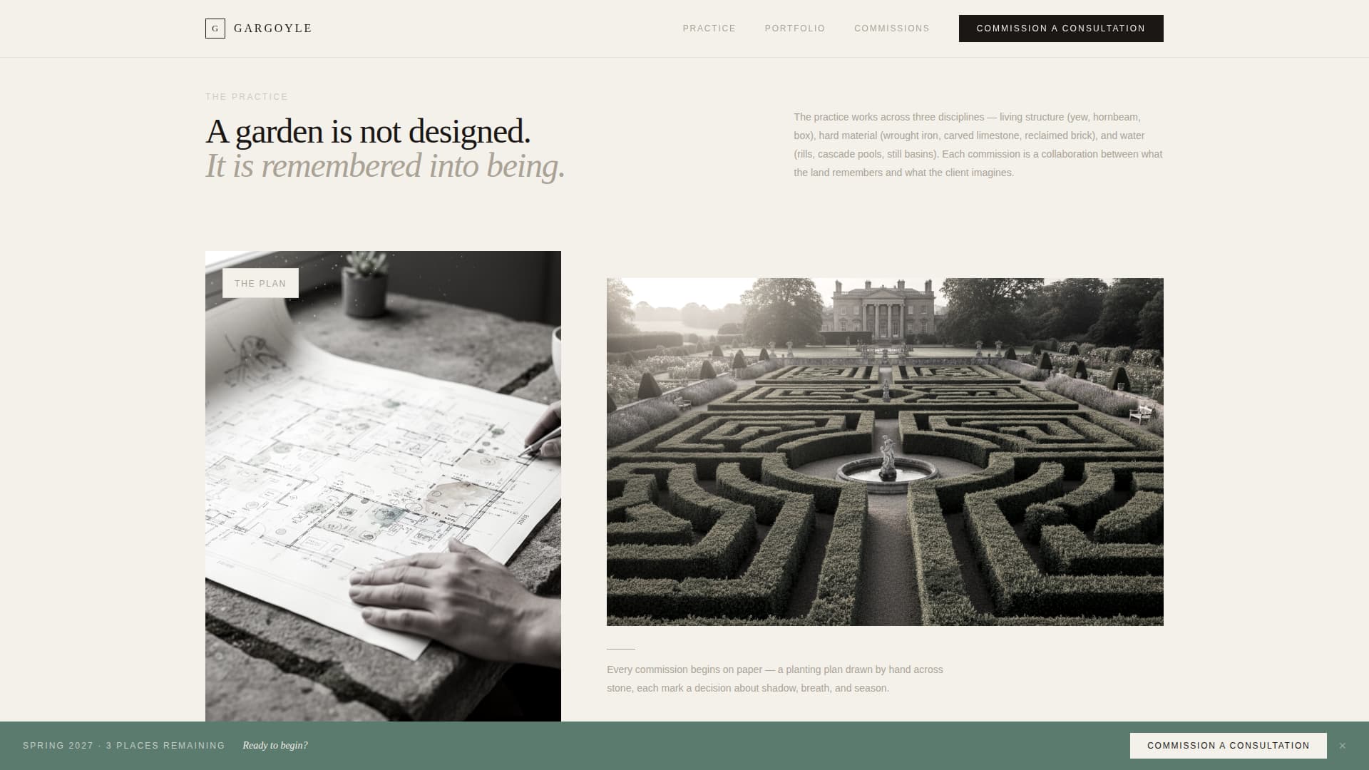 Gothic Revival Architecture Specialist Booking Website Template