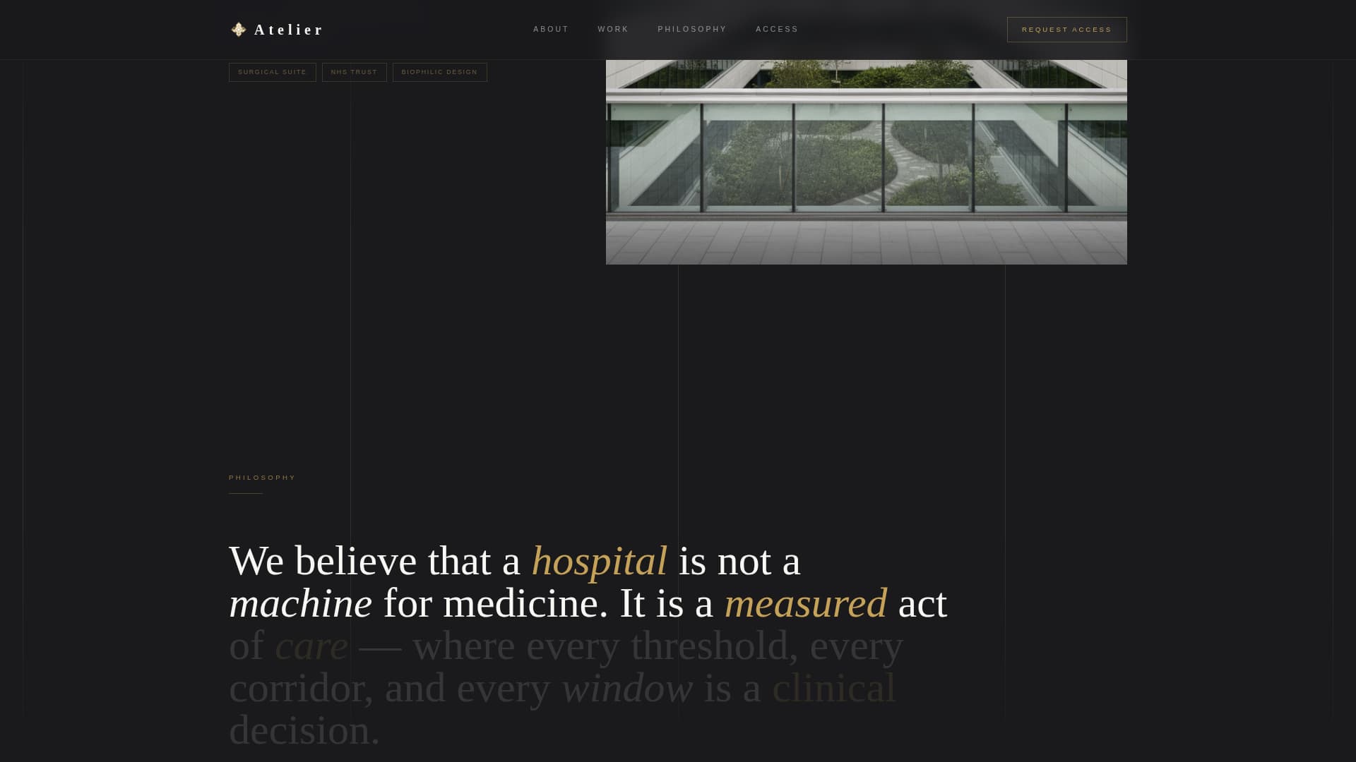 Healthcare & Hospital Design Pre-Launch Website Template