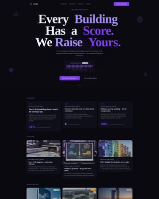Certify - Precision LEED Landing Page Template