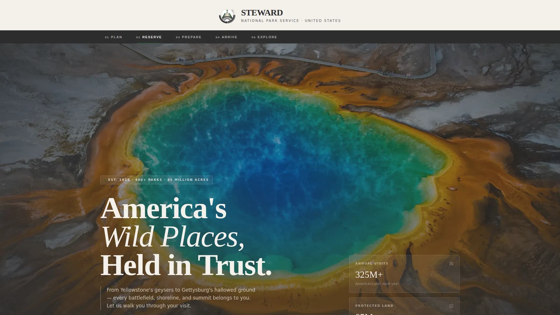 Land & Environmental Agency Specialist Booking Website Template