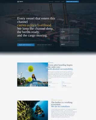 Complete Public Transportation Professional Website Template