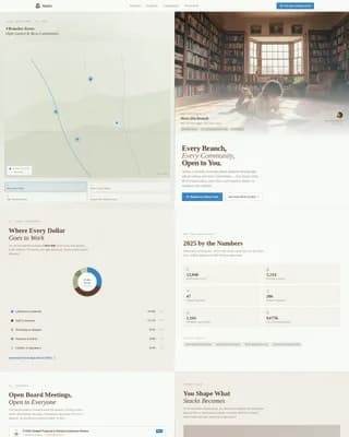 Stacks — Library Sovereignty Landing Page Template