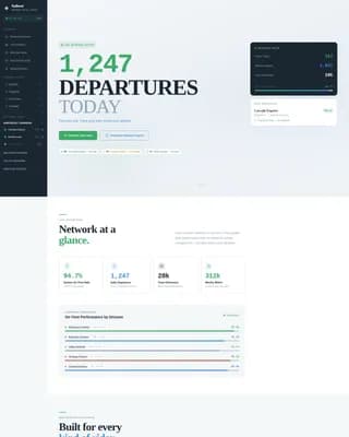 Public Transportation Blog & Content Website Template