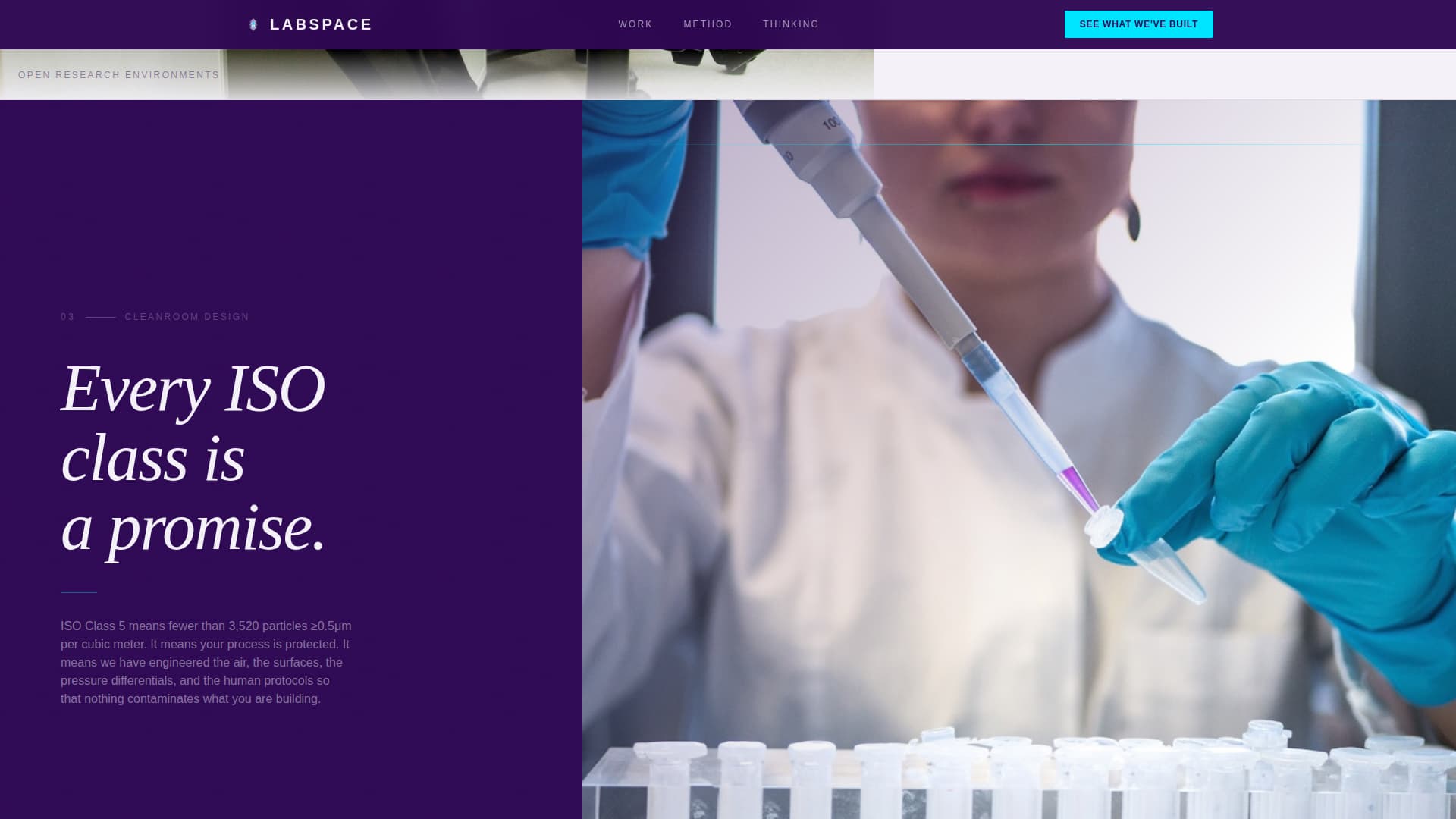 Specialist Industrial & Warehouse Design Portfolio & Case Study Website Template