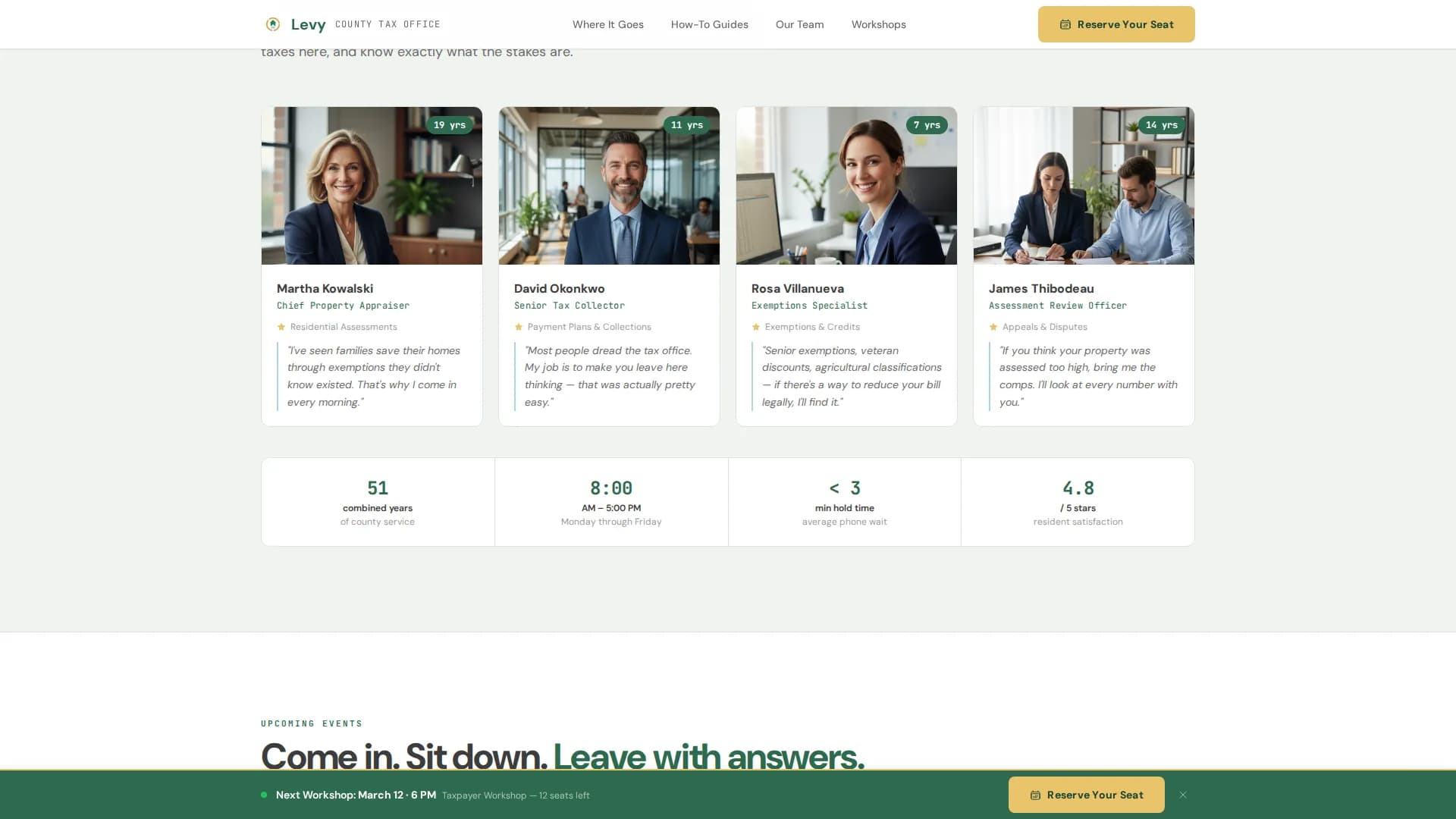 Expert Revenue & Tax Authority Professional Website Template