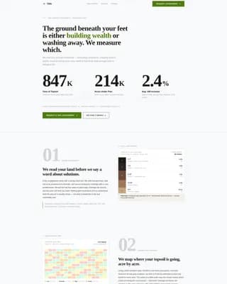 Tilth — Certified Land Stewardship Landing Page Template