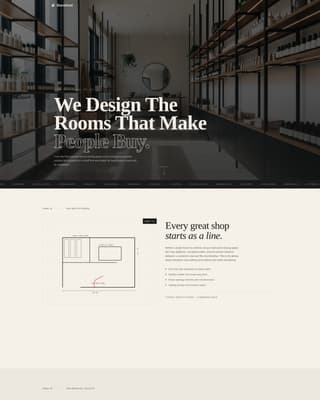 Interior Design Studio Pricing Website Template