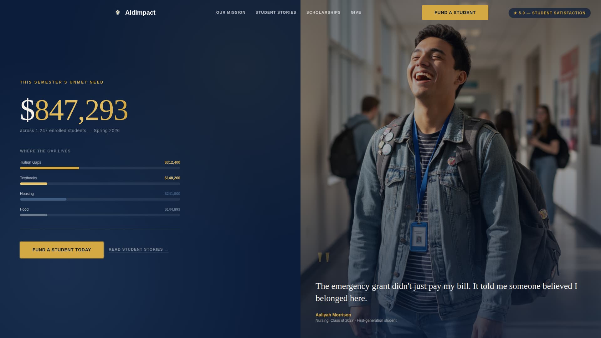 Education Department Professional Website Template