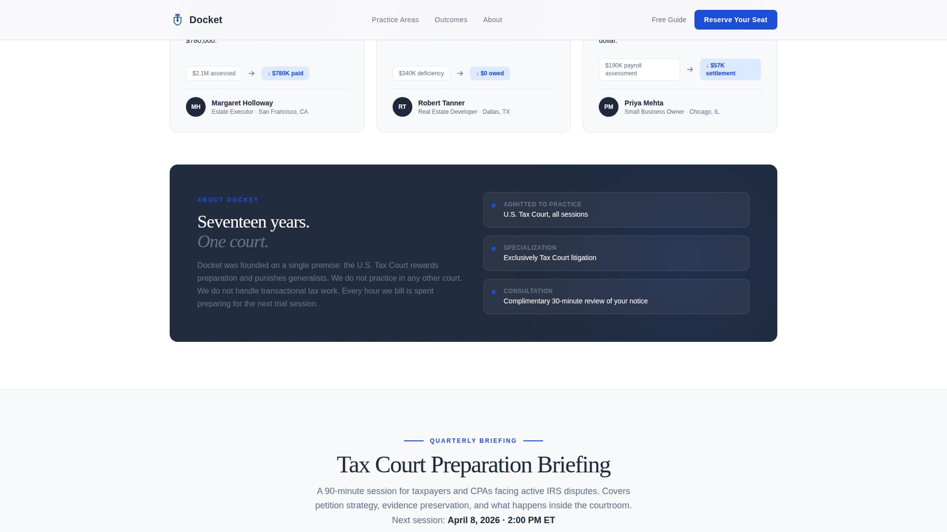 Judiciary & Legal Specialist Professional Website Template