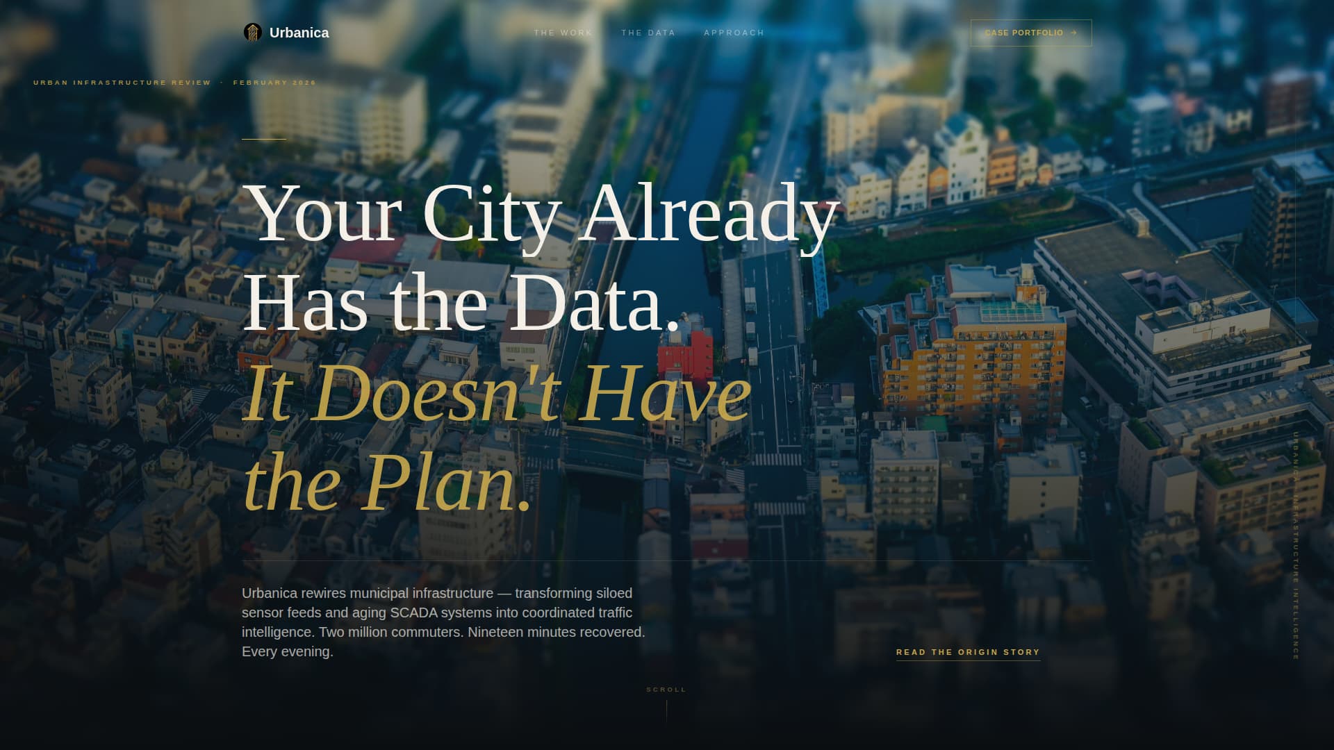 Urbanica - Authoritative Smart City Landing Page Template