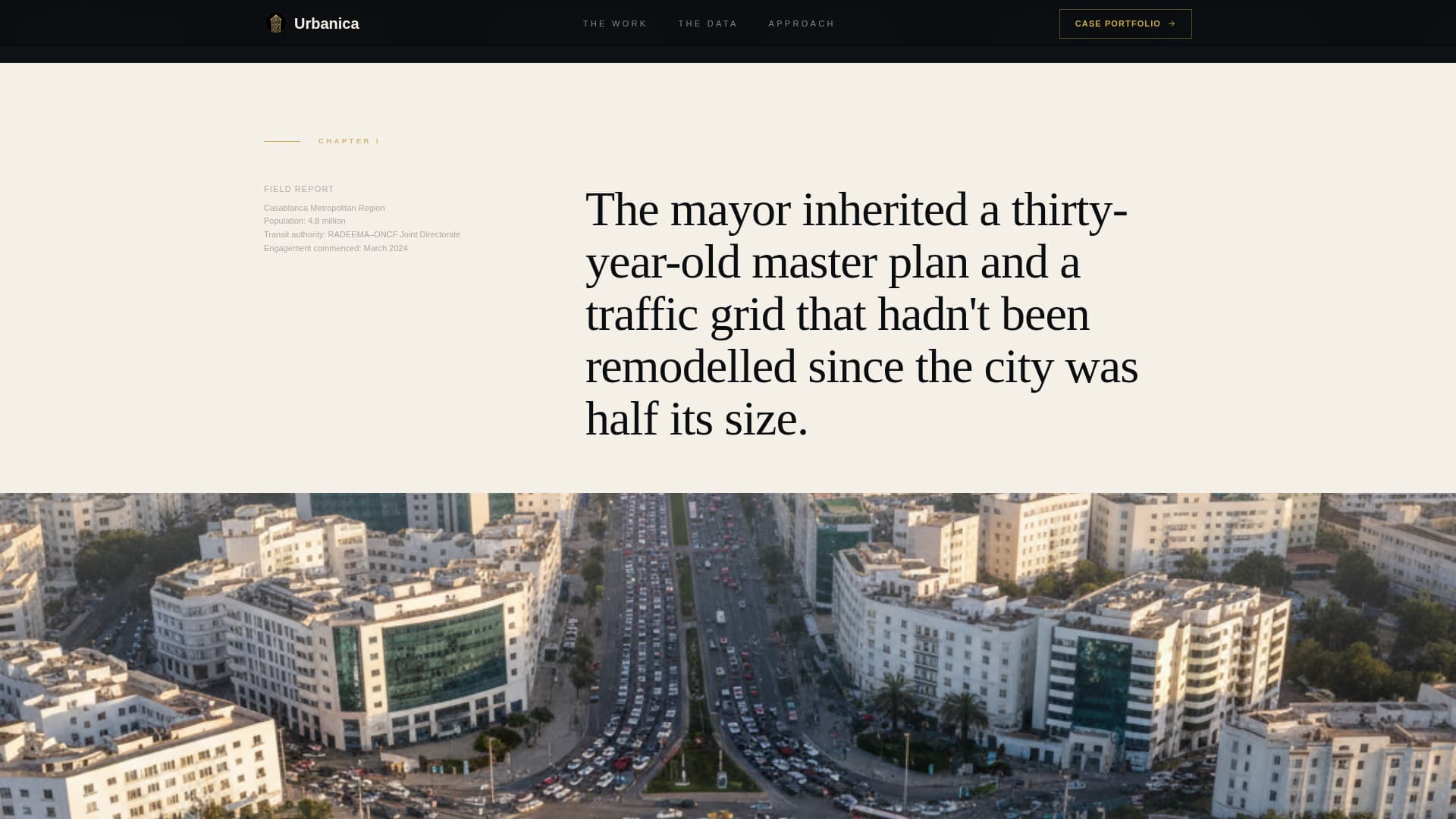 Urbanica - Authoritative Smart City Landing Page Template