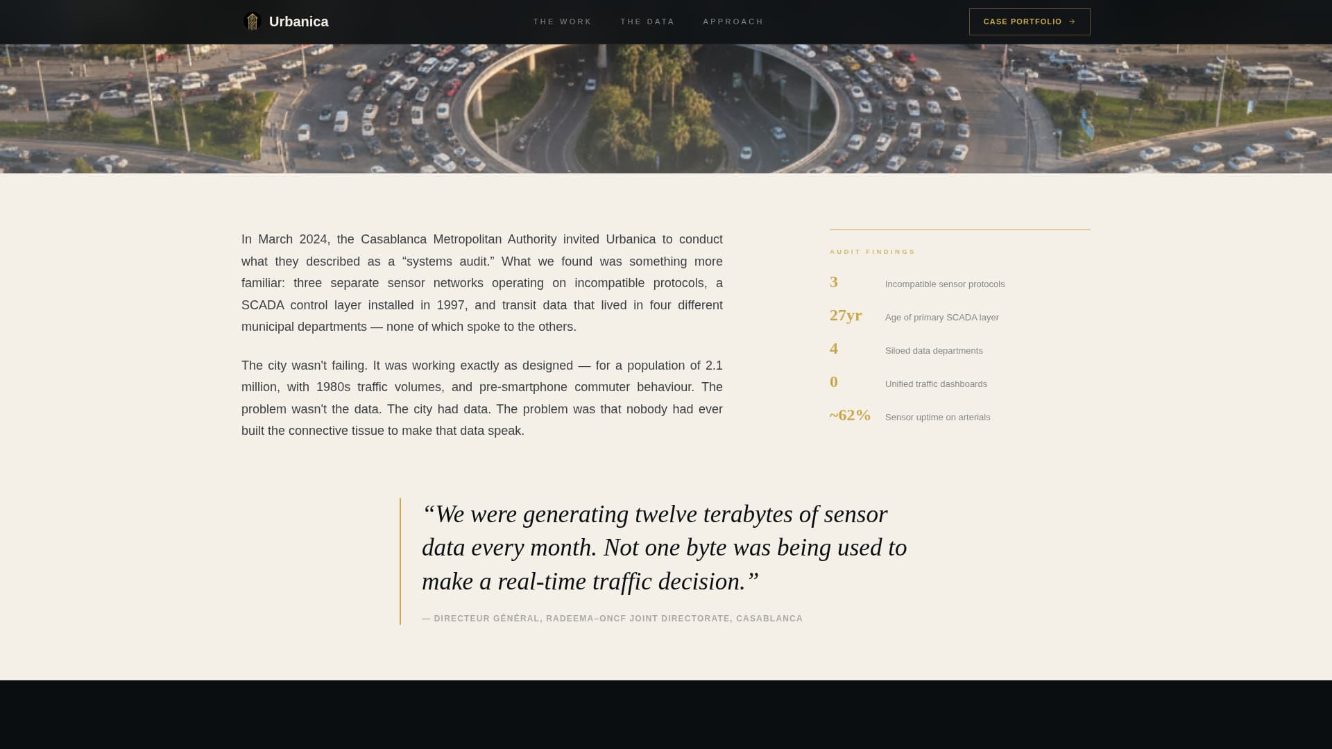 Urbanica - Authoritative Smart City Landing Page Template