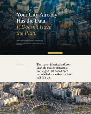 Urbanica - Authoritative Smart City Landing Page Template