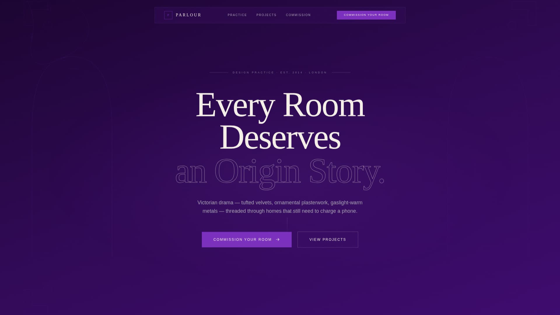 Victorian Architecture Professional Website Template