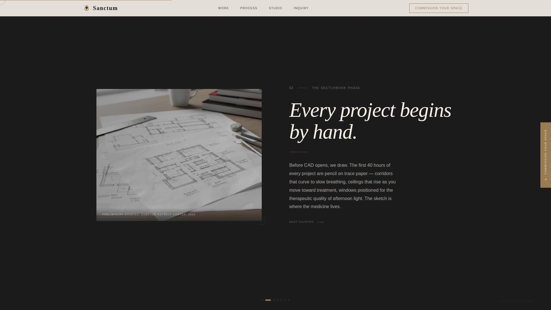 Sanctum - Healing Wellness Landing Page Template