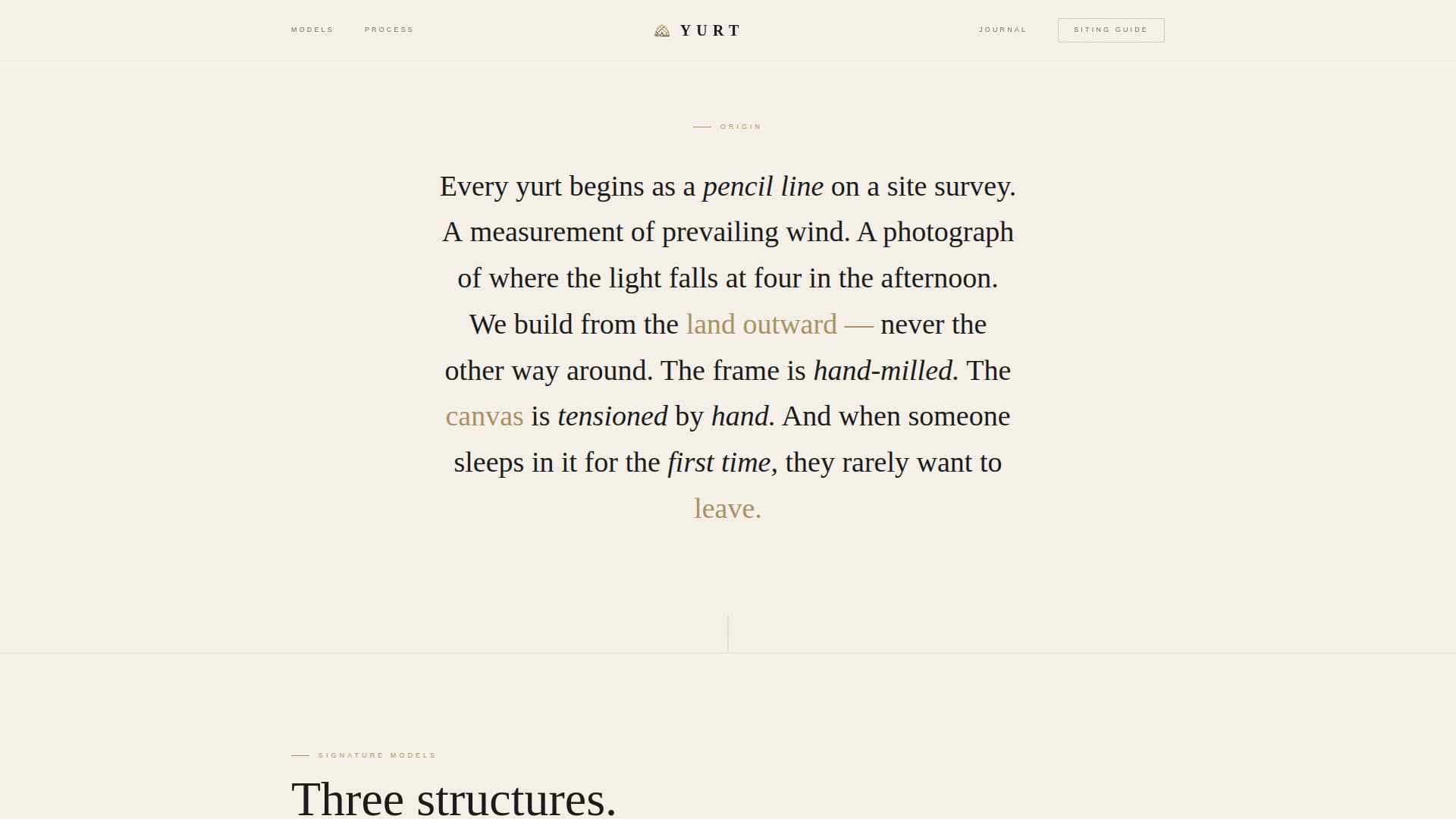 Tiny & Alternative Architecture Professional Website Template