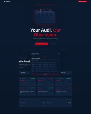 Torque - Precision Audi Landing Page Template