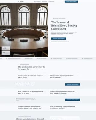 Specialist Embassy & Consulate Privacy Policy & Terms Website Template