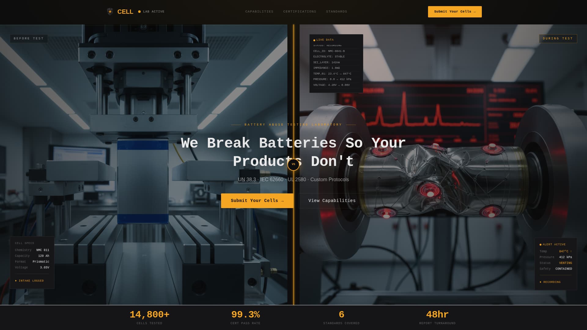 Specialist Vehicle Inspection & Testing Professional Website Template