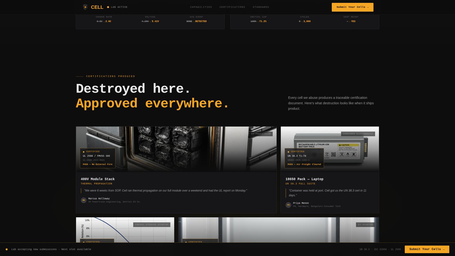 Specialist Vehicle Inspection & Testing Professional Website Template