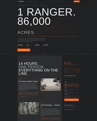 US Government Professional Website Template