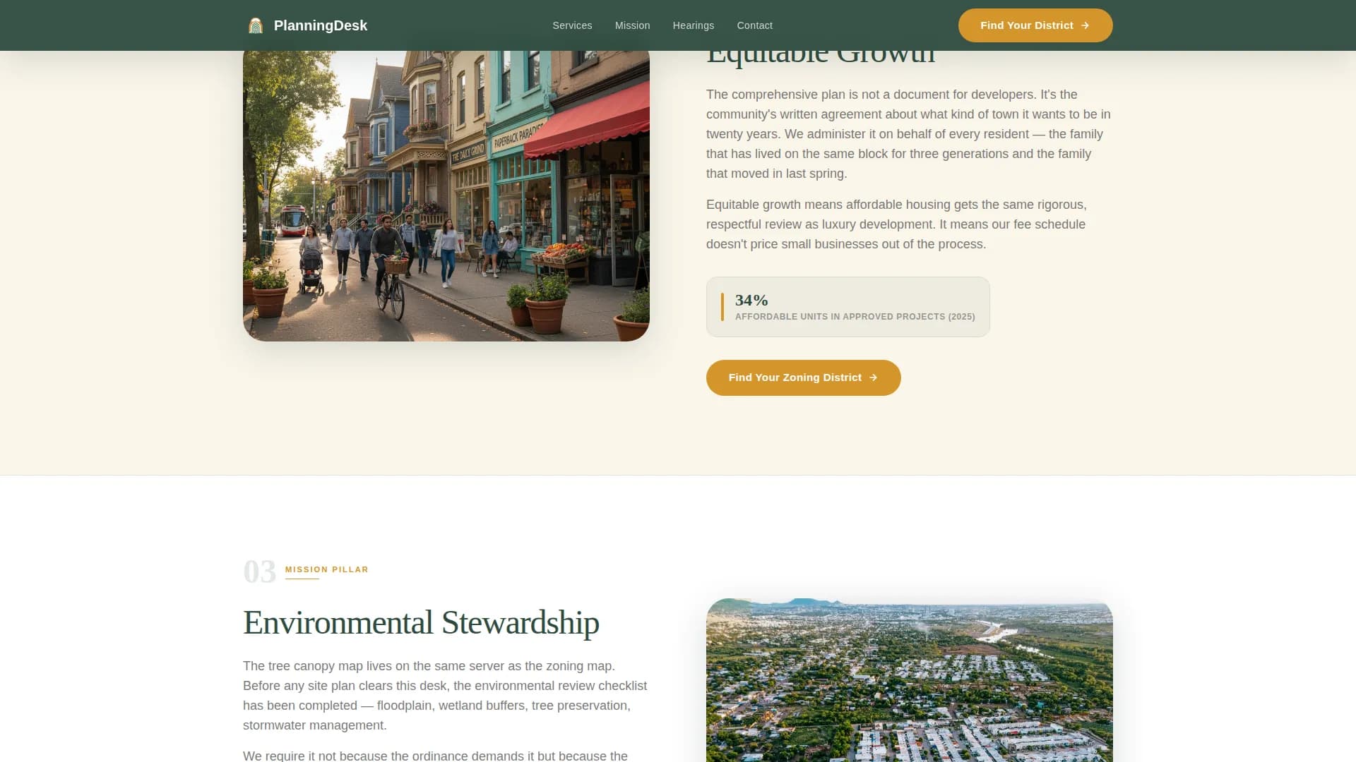 Local Regulatory & Licensing Professional Website Template