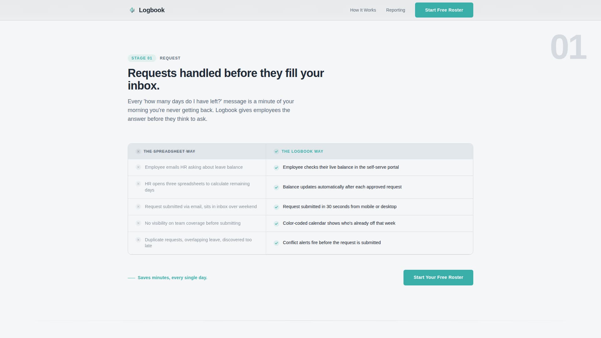 Time & Attendance Professional Website Template