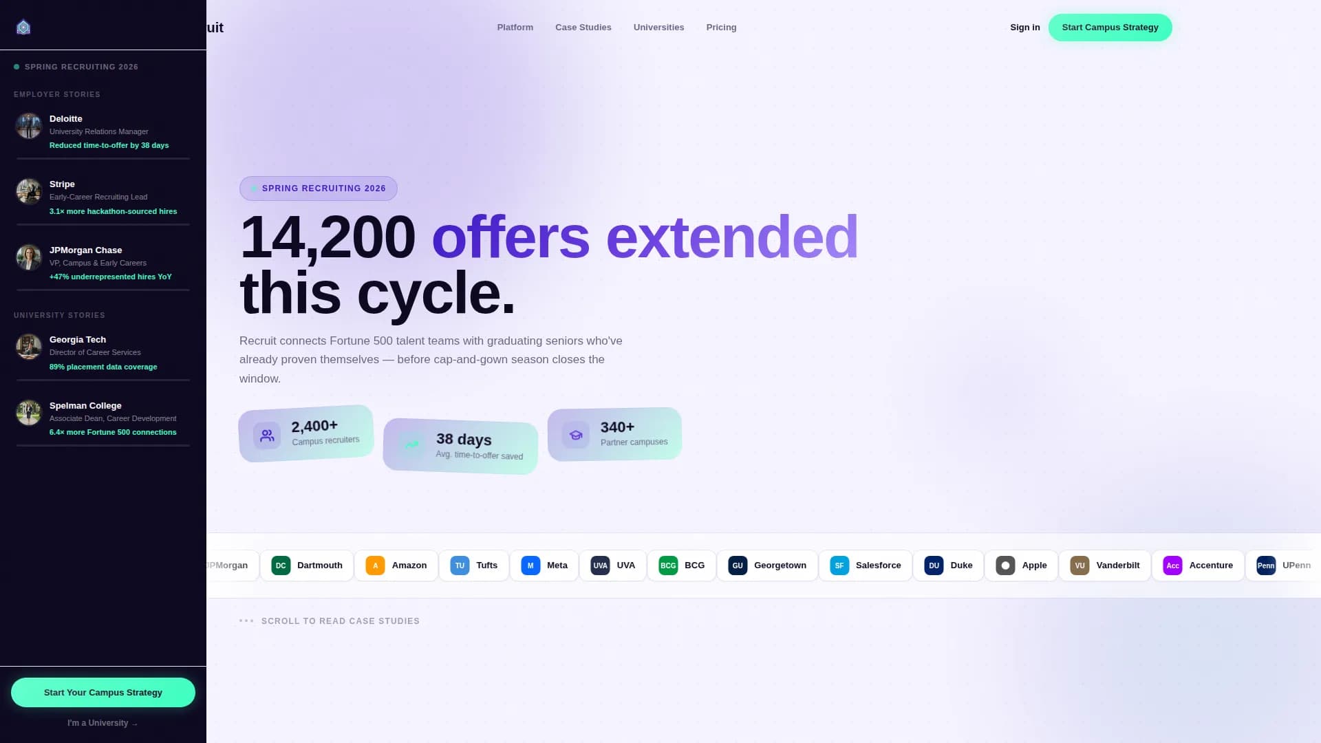 Recruiting & Staffing Agency Careers Website Template