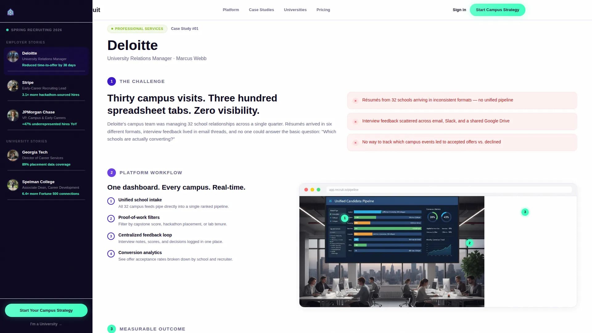 Recruiting & Staffing Agency Careers Website Template