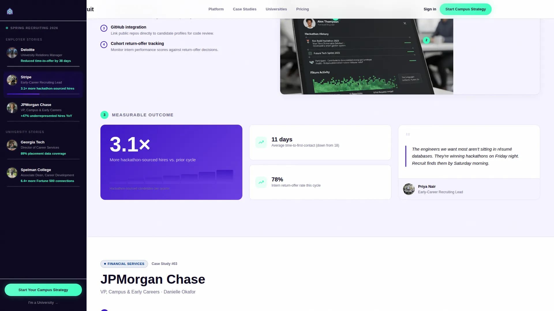 Recruiting & Staffing Agency Careers Website Template