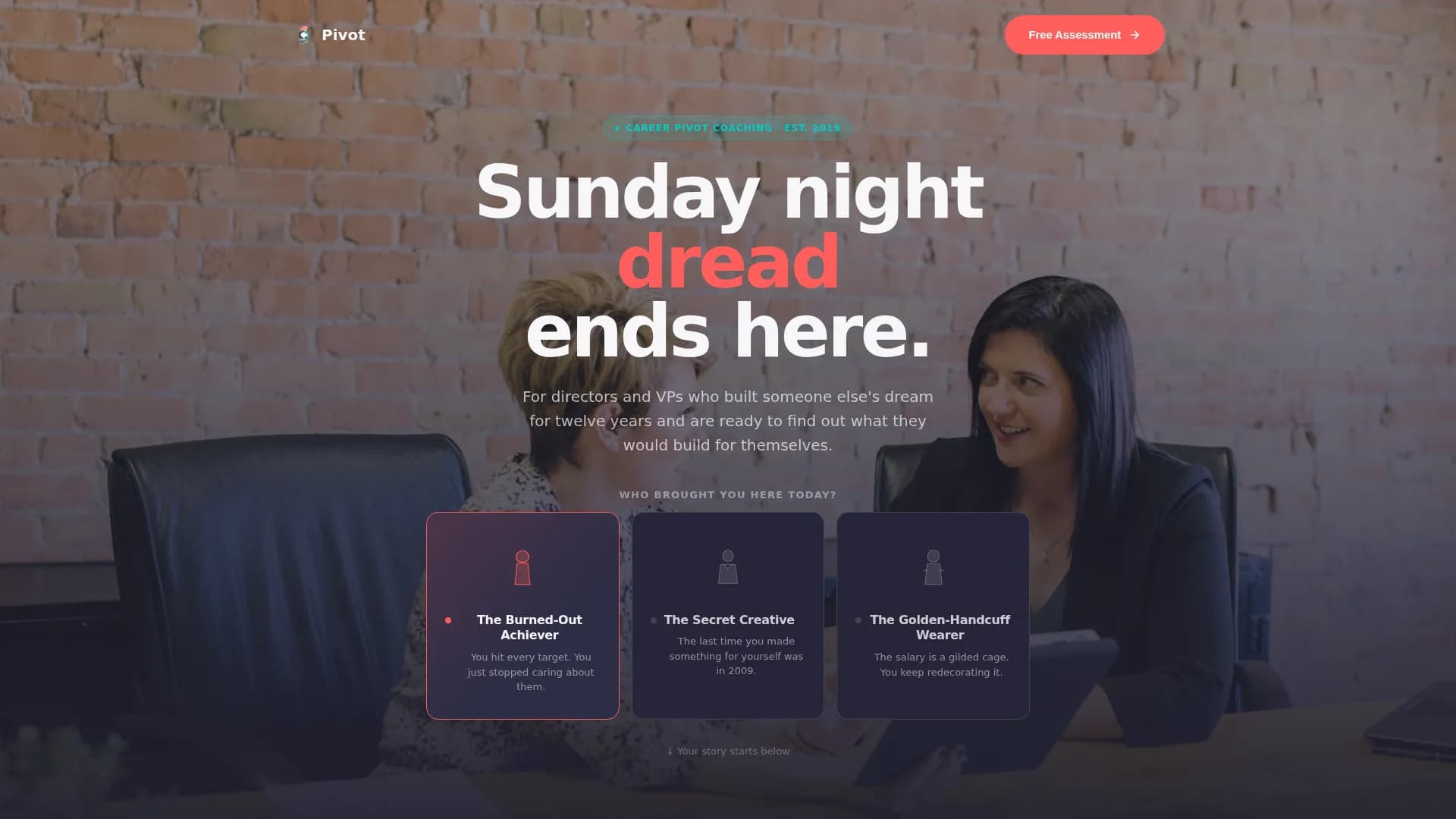 Outplacement & Career Transition Careers Website Template