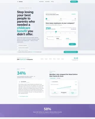 Employee Wellness & Benefits Cost Calculator Website Template