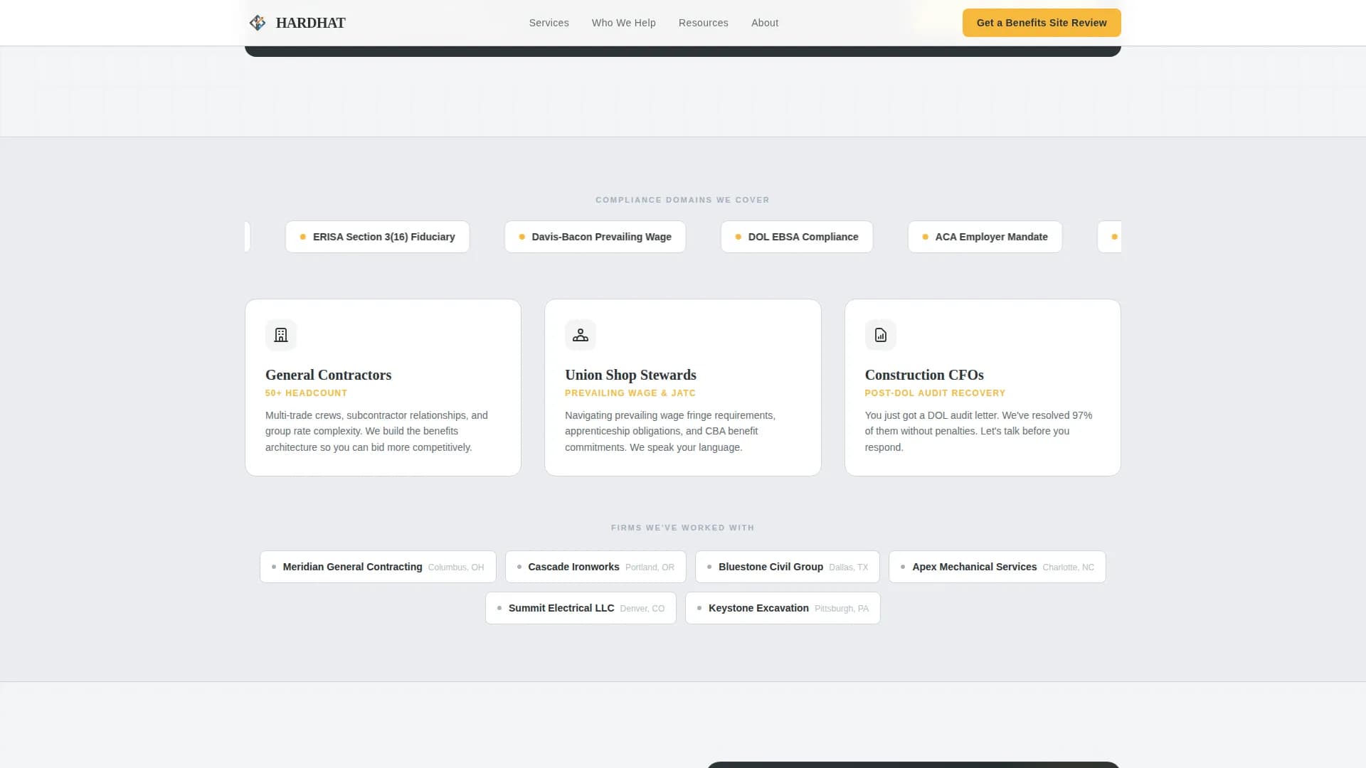 Recruitment & Hiring Specialist Professional Website Template