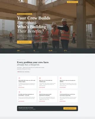 Recruitment & Hiring Specialist Professional Website Template