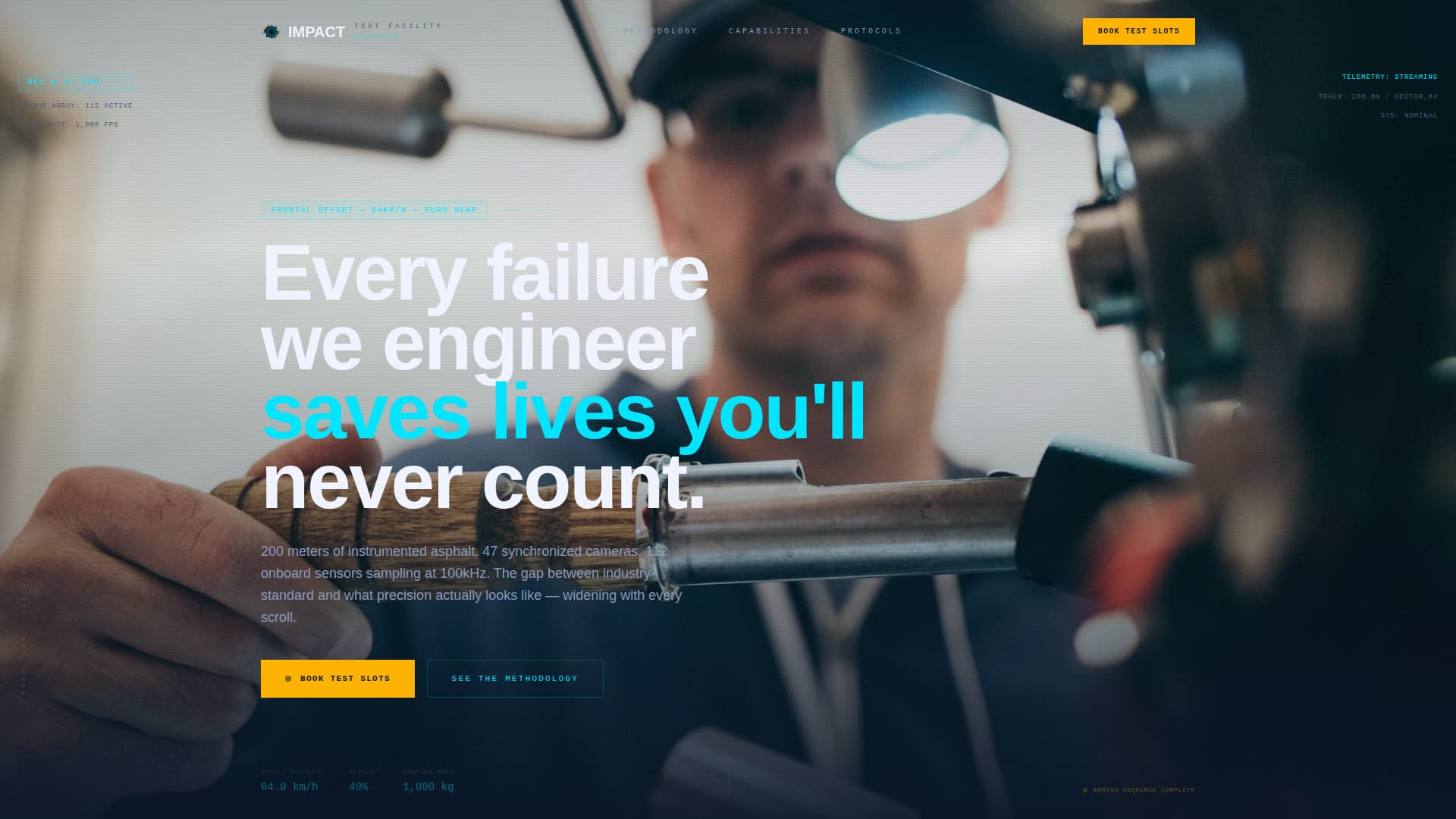Specialist Vehicle Inspection & Testing Appointment Booking Website Template