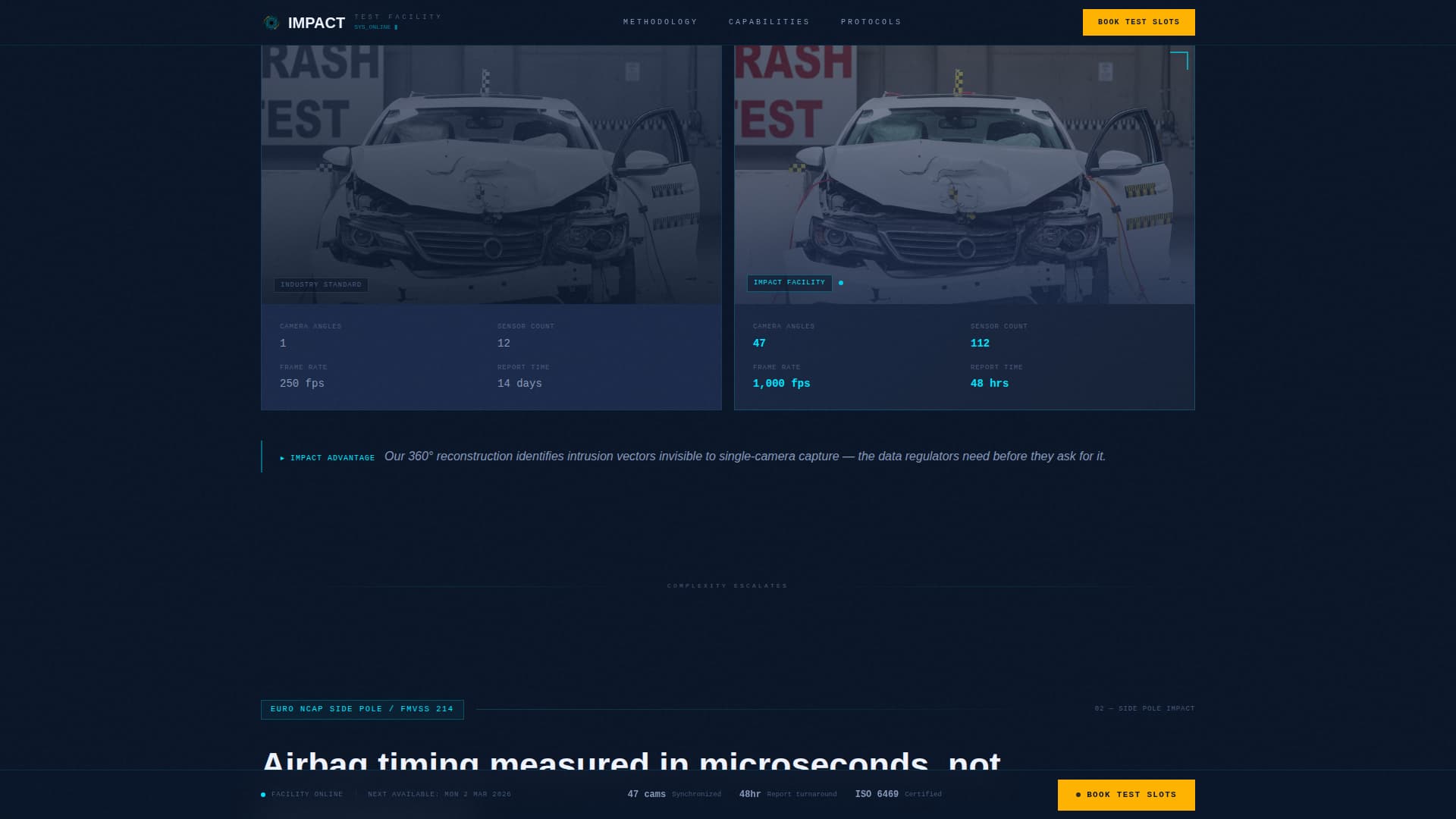 Specialist Vehicle Inspection & Testing Appointment Booking Website Template