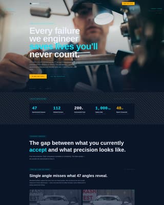Specialist Vehicle Inspection & Testing Appointment Booking Website Template