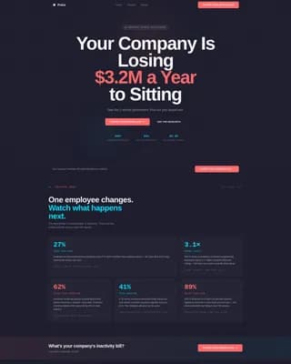 Employee Wellness & Benefits Booking Website Template