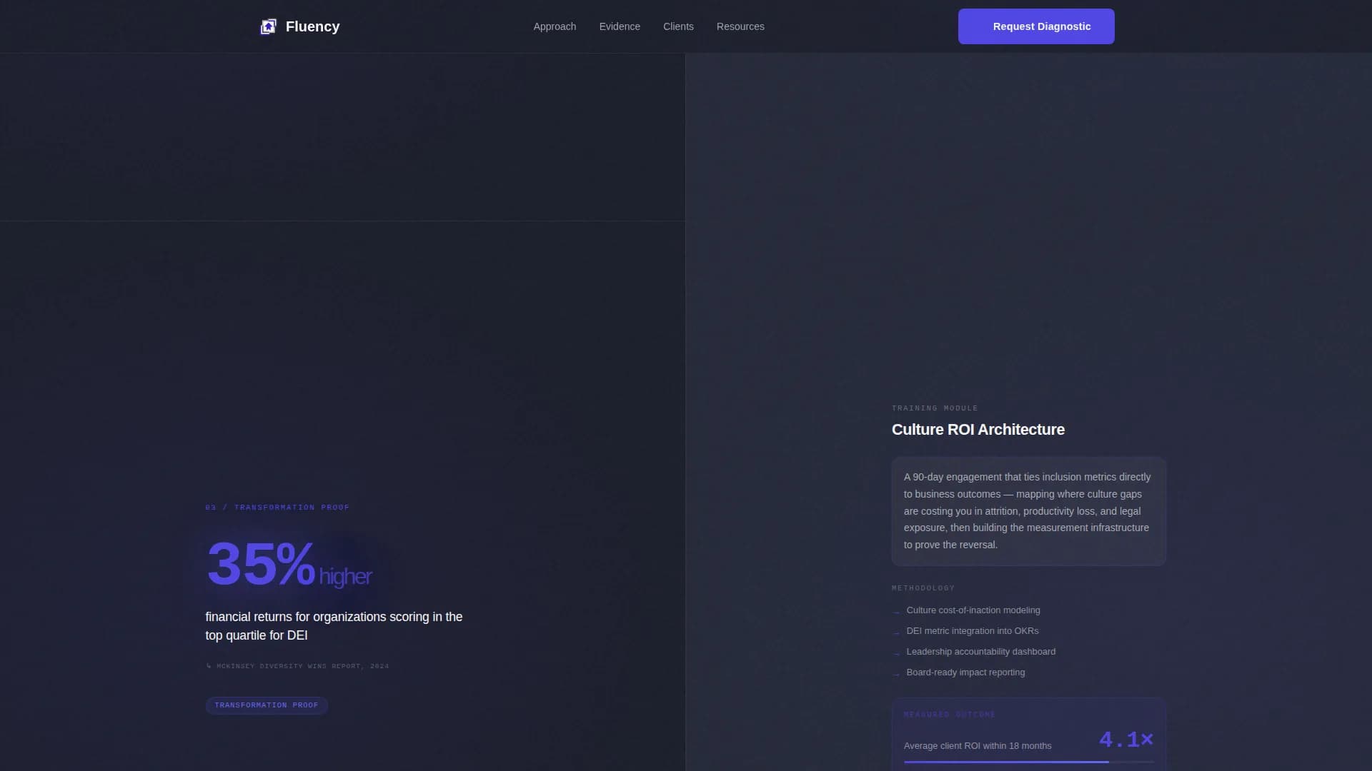 DEI & Inclusion Advanced Professional Website Template