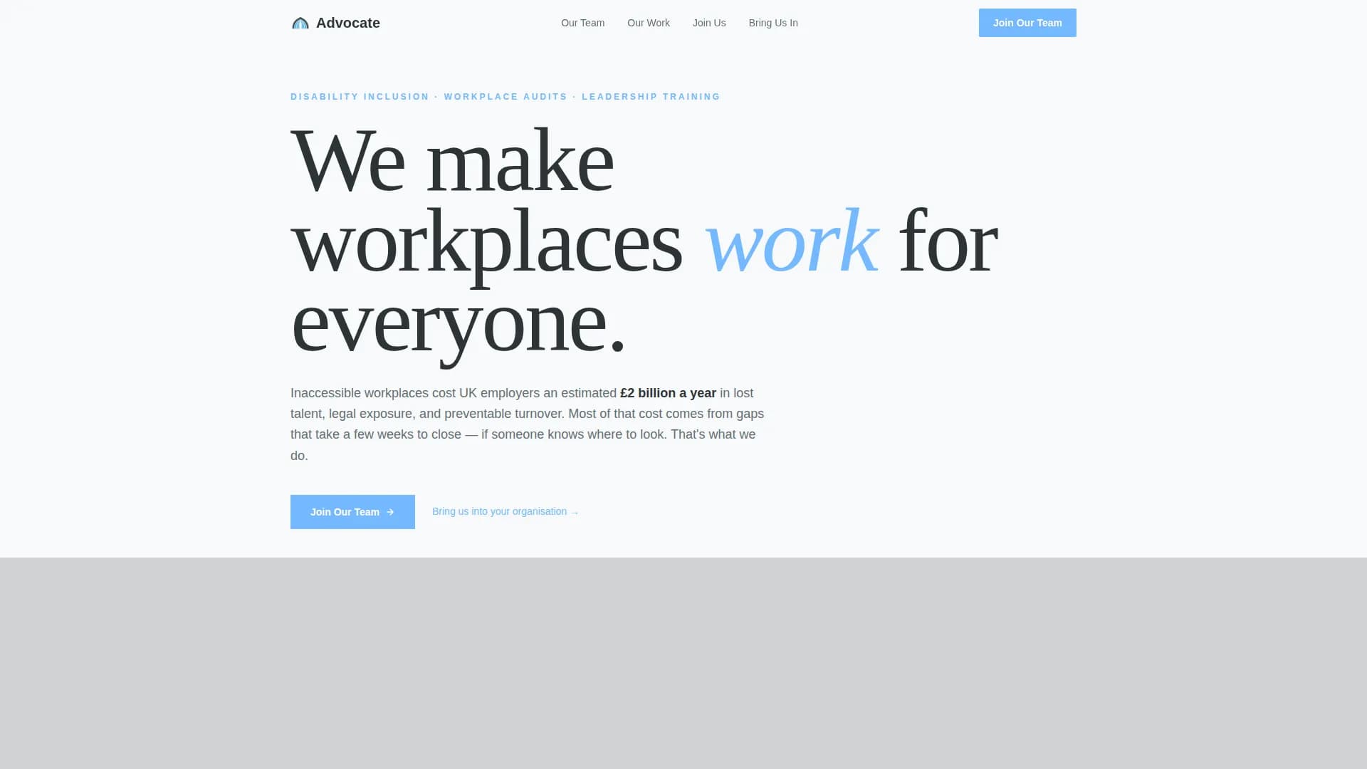 DEI & Inclusion Specialist Professional Website Template