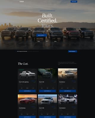 Torque - Immersive Dealer Landing Page Template