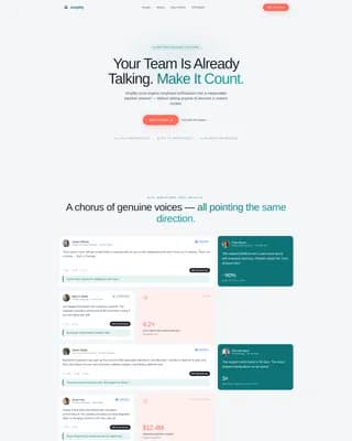 Employer Branding & Career Page Reviews Website Template