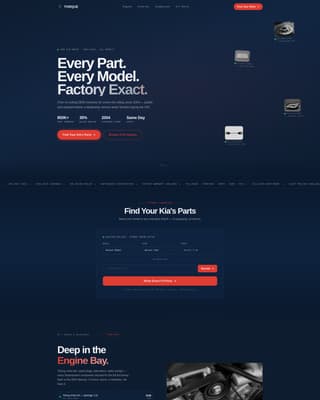 Torque - Precision Kia Landing Page Template