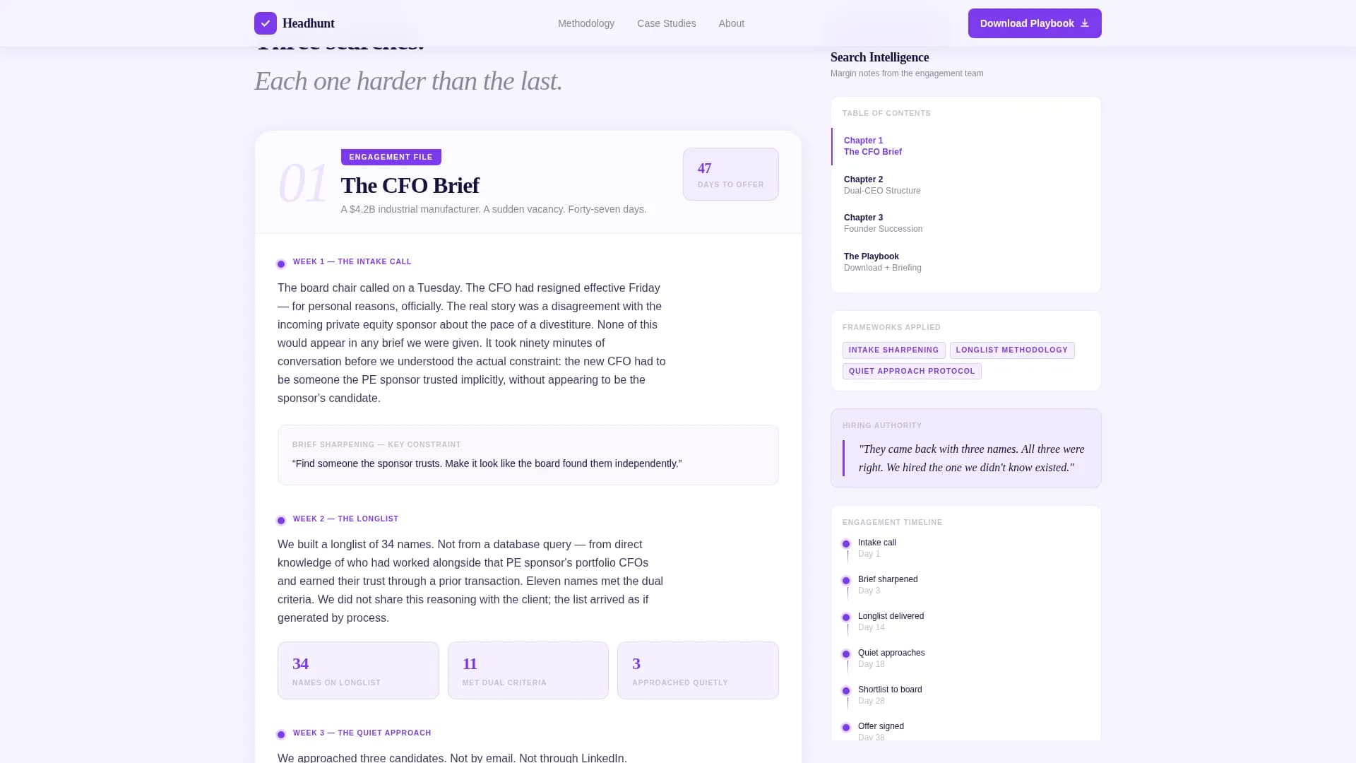 Recruiting & Staffing Agency Portfolio Website Template