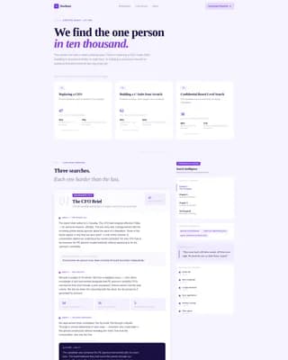Recruiting & Staffing Agency Portfolio Website Template