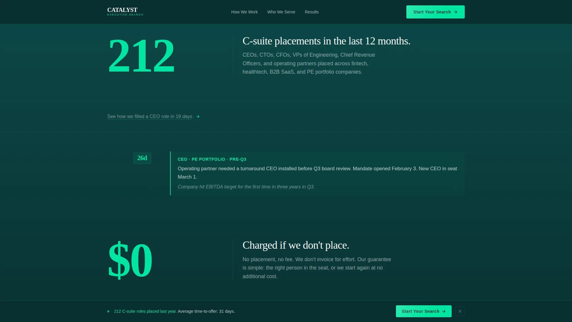 Recruiting & Staffing Agency Specialist Professional Website Template