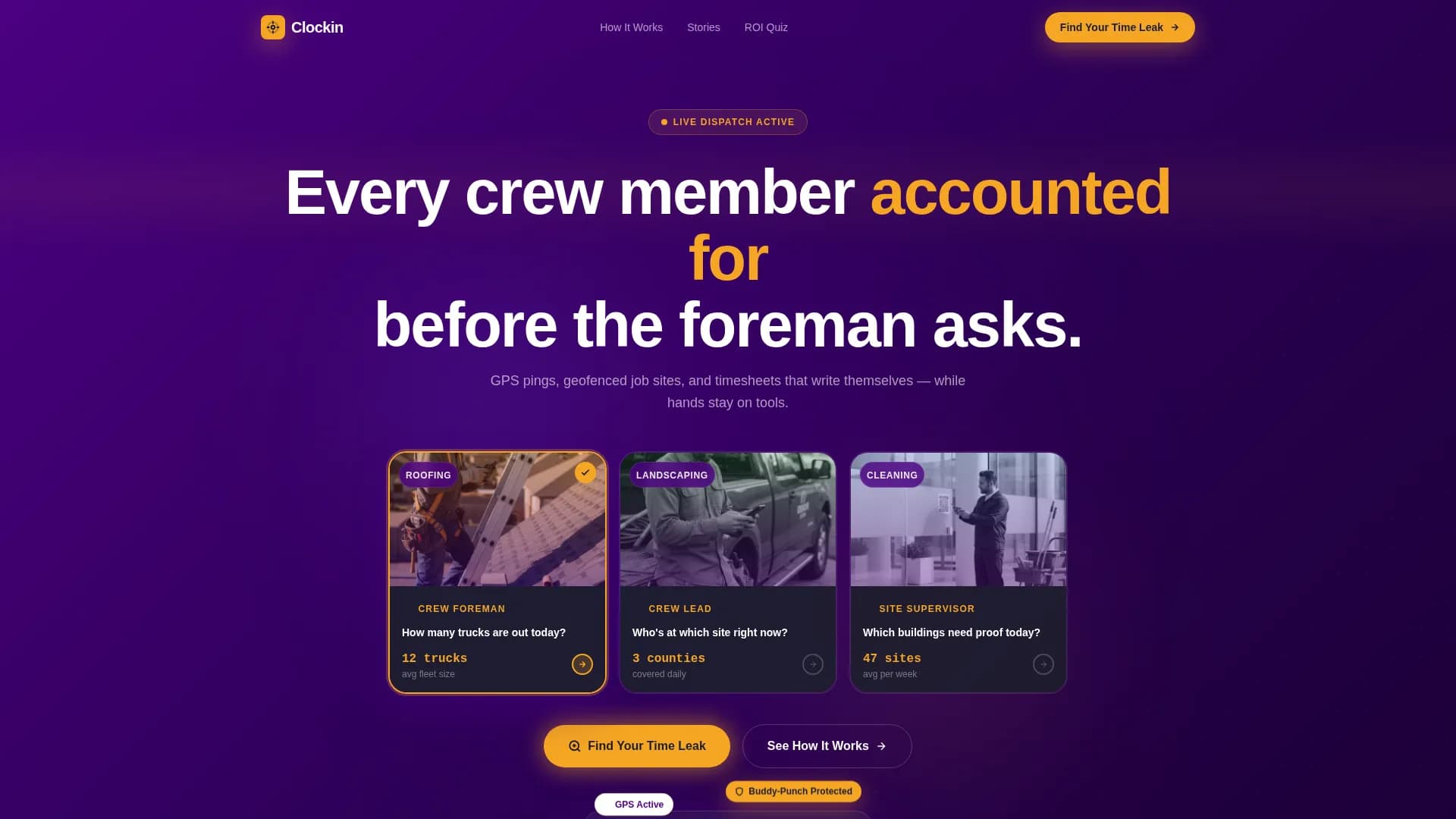 Time & Attendance Reviews Website Template