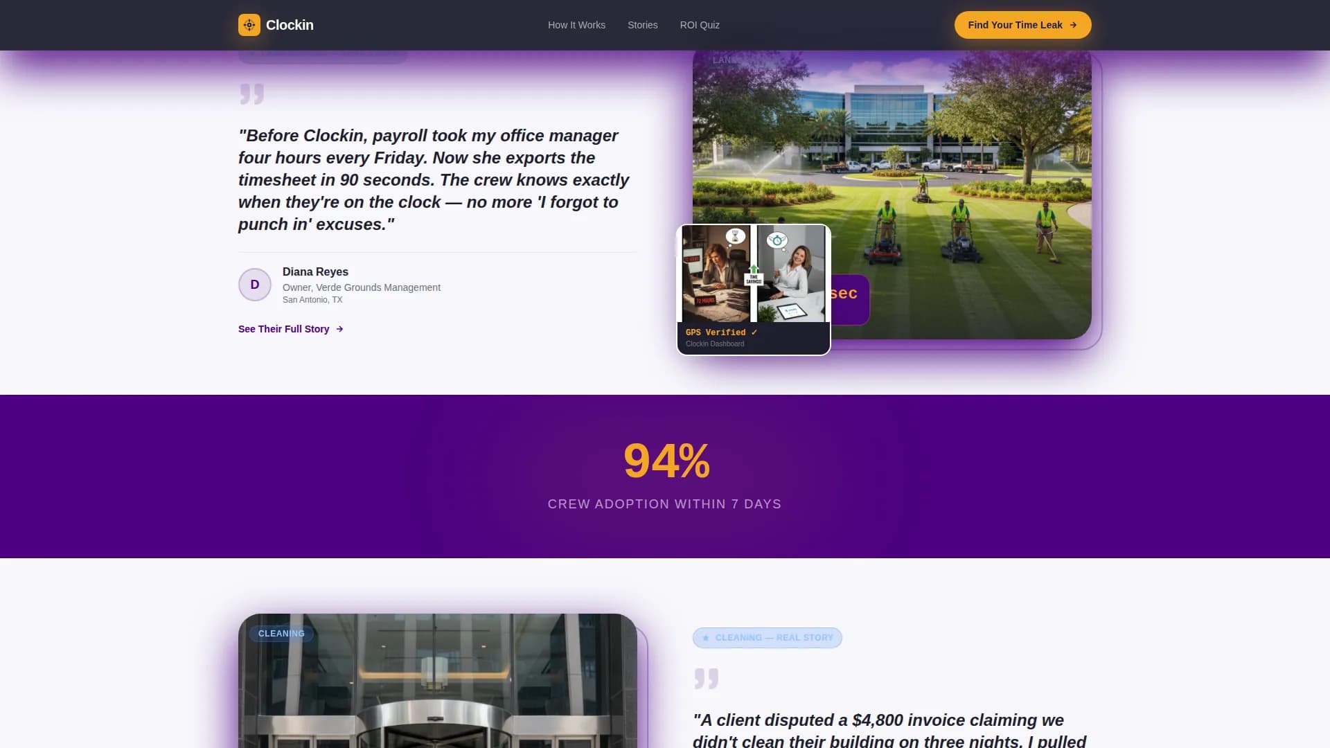 Time & Attendance Reviews Website Template