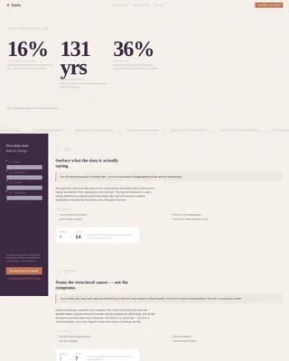 DEI & Inclusion Booking Website Template